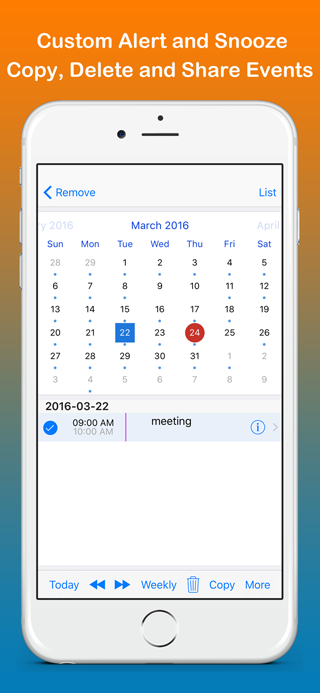 manage iphone events image